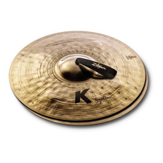 Zildjian K Symphonic 18 inch Light Cymbal Pair Brilliant