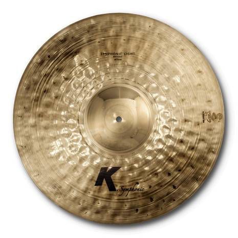 Zildjian K Symphonic 20 inch Light Cymbal Pair Brilliant