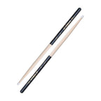 Zildjian Hickory 5A Nylon DIP drumsticks with black tips, showing a pair of lightweight, balanced drumsticks for percussion playing.