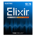 Elixir 12062  Nanoweb 8-String Electric Guitar Strings Light 10-74