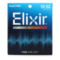 Elixir 12077 10-52 Light Heavy Nanoweb Electric Guitar Strings