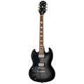 Epiphone SG Tribute Plus Electric Guitar (LH) - Ebony Burst