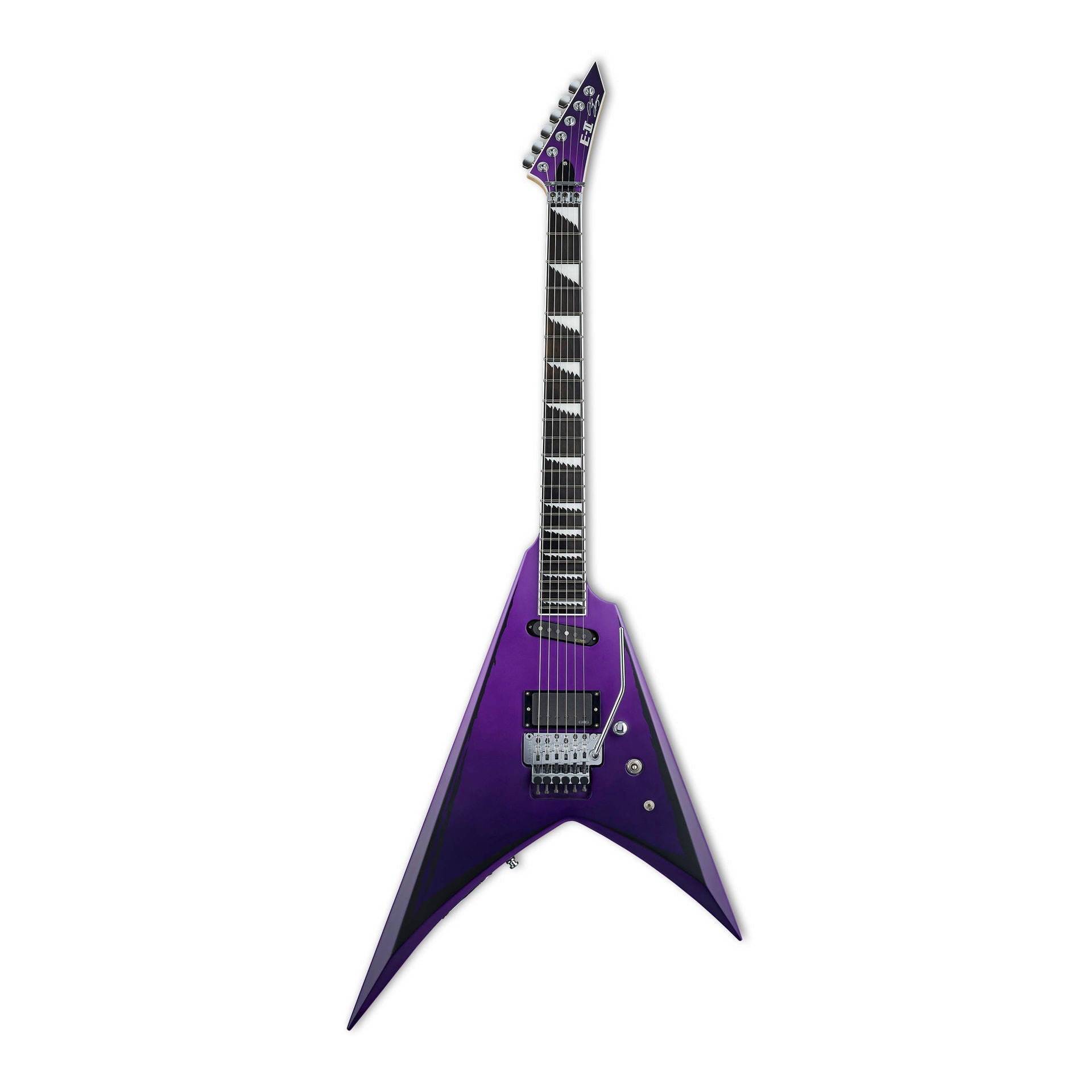 ESP E-II Alexi RIPPED Electric Guitar Purple
