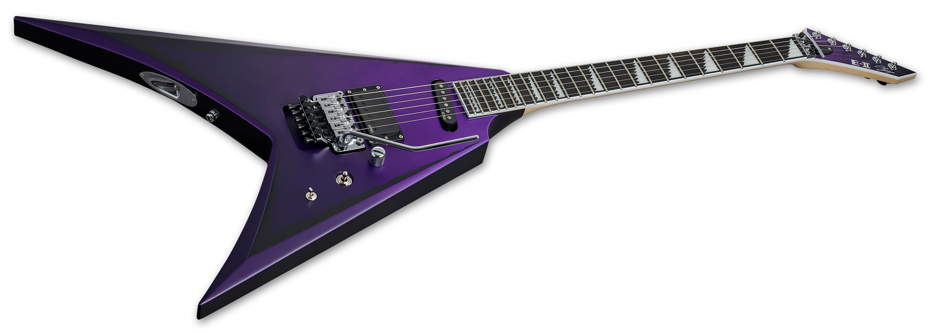 ESP E-II Alexi RIPPED Electric Guitar Purple