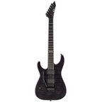 ESP E-II M-II LH Electric Guitar Left-Handed FM See Thru Black FR EMG