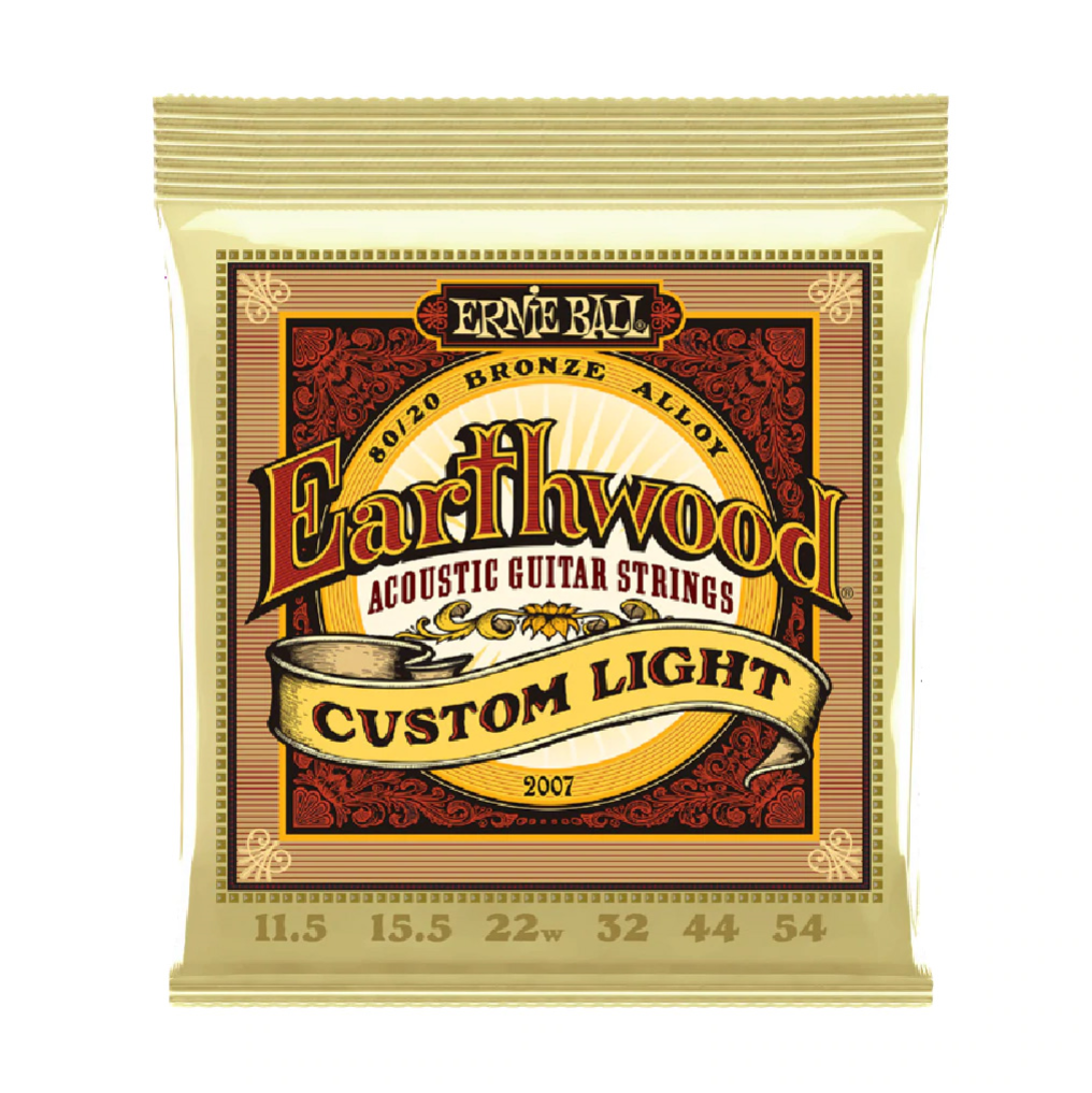 Ernie Ball Earthwood Custom 80-20 Light  11.5 - 54 Acoustic Guitar Strings