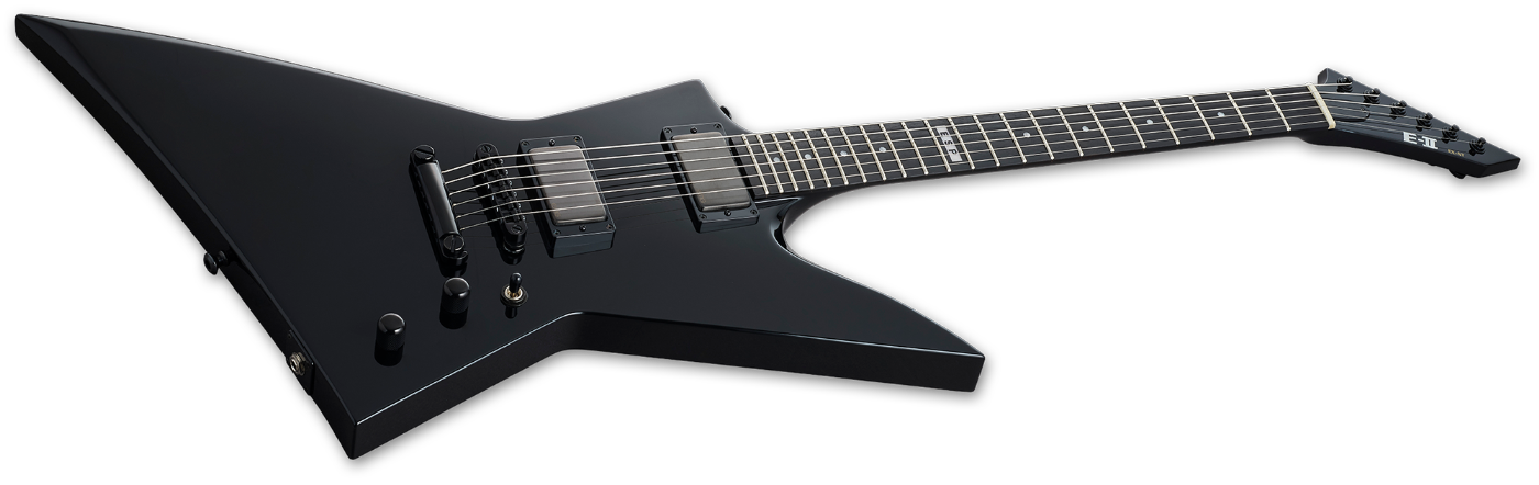ESP E-2 EX Electric Guitar - No Trem - Black