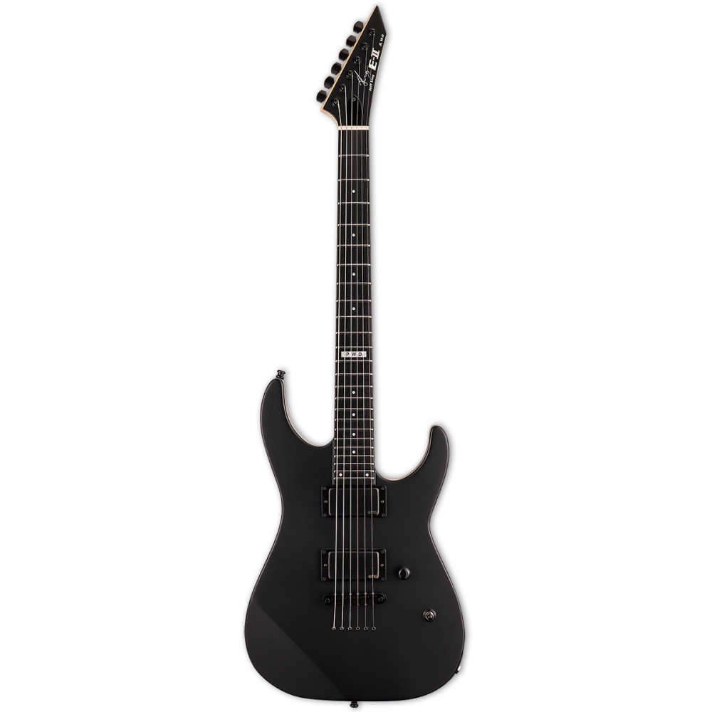 ESP E-II Jeff Ling Signature Electric Guitar - Black Satin