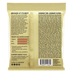 Ernie Ball Earthwood Nylon Classic Ball End 80/20 Bronze Acoustic Guitar Strings 3-Pack 28-42