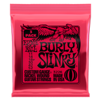 Ernie Ball Burly Slinky Nickel Wound Electric Guitar Strings 3-Pack 11-52