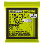 Ernie Ball Regular Slinky Classic RnR Electric Guitar Strings 3-Pack 10-46