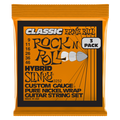 Ernie Ball Hybrid Slinky Classic RnR Electric Guitar Strings 3-Pack 9-46