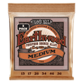 Ernie Ball Earthwood Medium Phosphor Bronze Acoustic Guitar Strings 3-Pack 13-56
