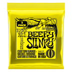 Ernie Ball Beefy Slinky Electric Guitar Strings 3-Pack 11-54