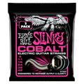 Ernie Ball Super Slinky Cobalt Electric Guitar Strings 3-Pack 9-42