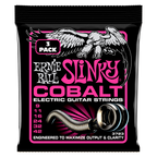 Ernie Ball Super Slinky Cobalt Electric Guitar Strings 3-Pack 9-42