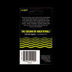 Ernie Ball Guitar Strap Blocks 4-Pack - Black and Red