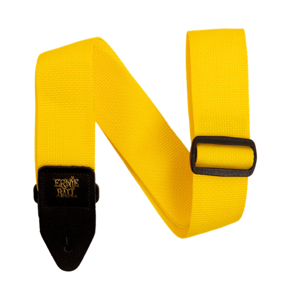 Ernie Ball Polypro Guitar Strap in Yellow