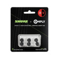 Shure 6-pc Comply 100 Series Black Medium Foam Sleeves 3 pairs
