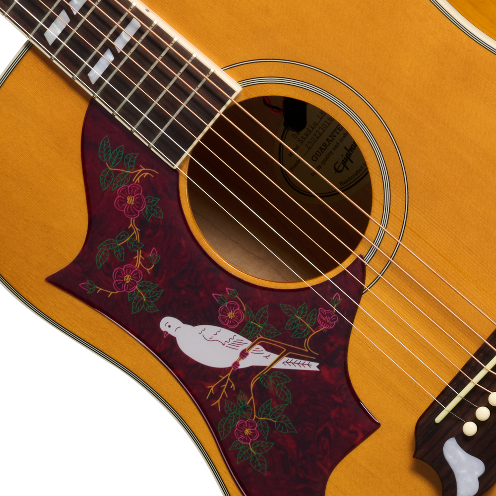 Epiphone Dove Studio Natural Left Handed