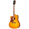 Epiphone Hummingbird Studio EC Acoustic Guitar (LH) - Heritage Cherry Burst