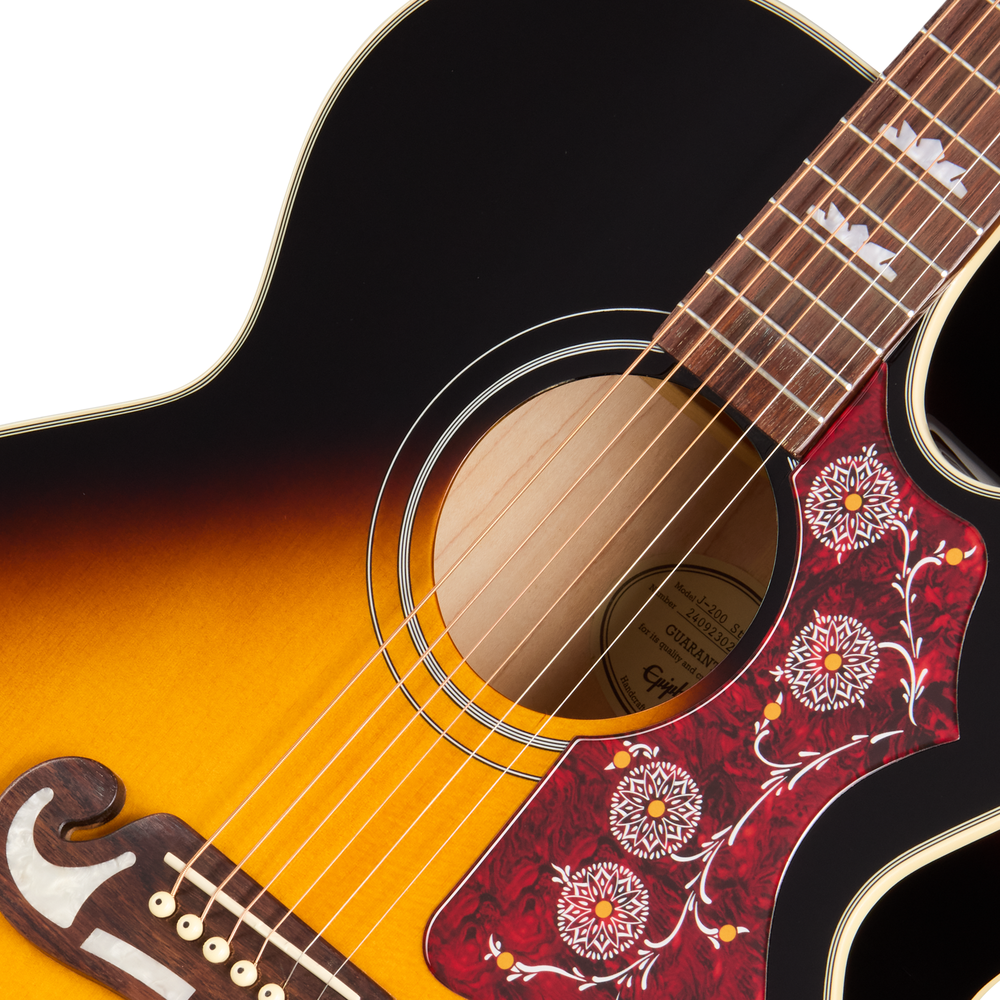 Epiphone J-200 Studio EC Vintage Sunburst
