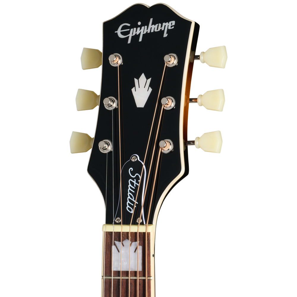 Epiphone J-200 Studio Vintage Sunburst Left Handed