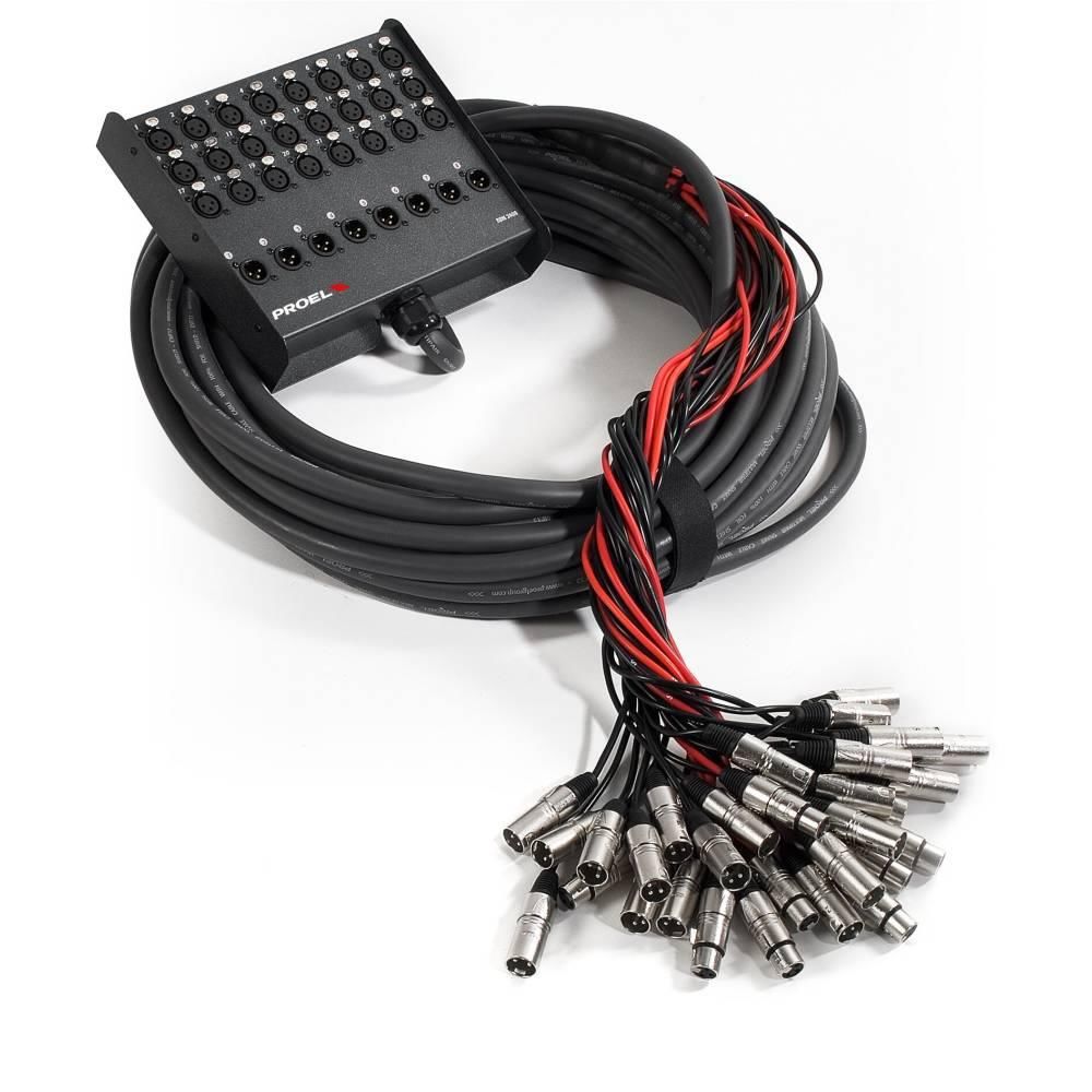 Proel EBN2408 Audio Stage Box 24 Input / 8 Output ‚Äì 25 meter