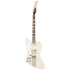 Epiphone 1963 Firebird V With Maestro Vibrola Reissue Left Handed, Polaris White