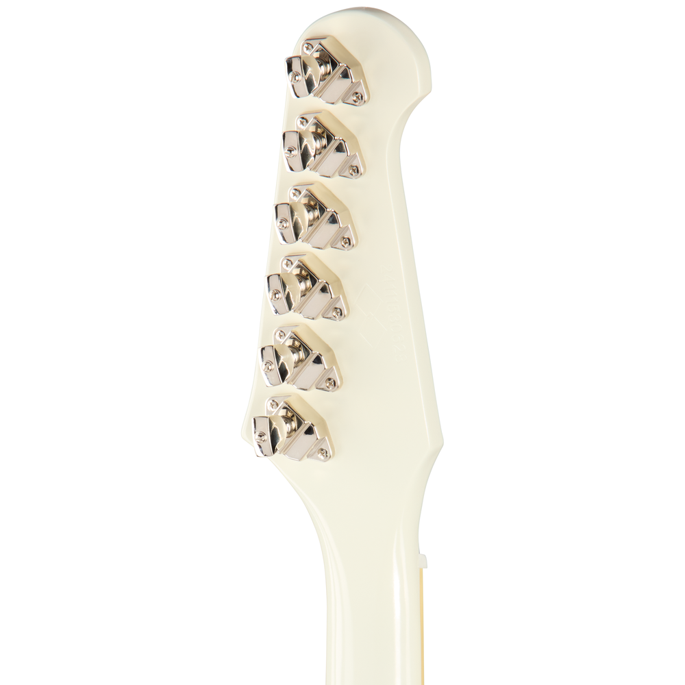 Epiphone 1963 Firebird V With Maestro Vibrola Reissue, Polaris White