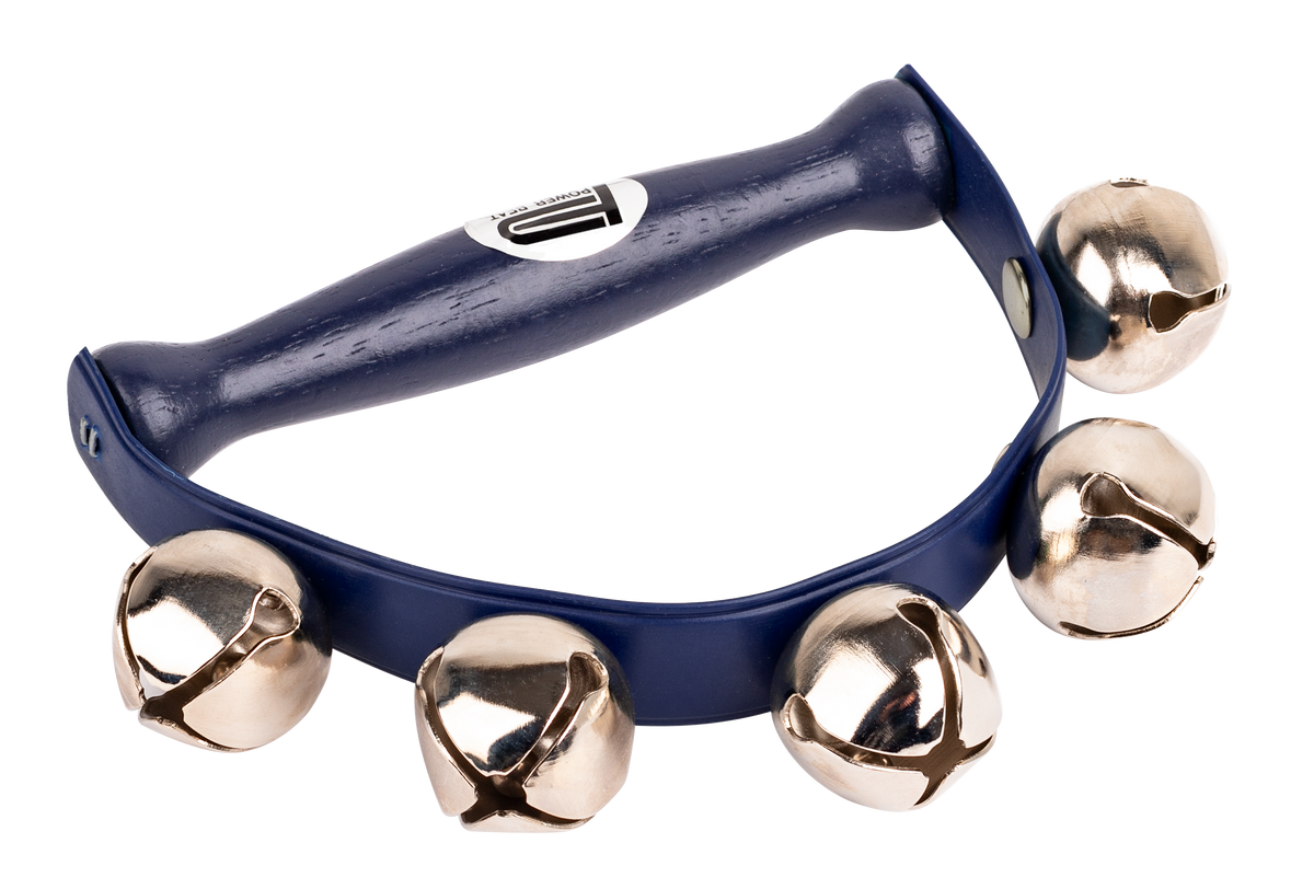 CPK ED140 hand bells set with five colorful metal bells for hand percussion and musical accessories.