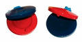 CPK ED226 Wooden Hand Castanets (Pair) -  Red & Blue