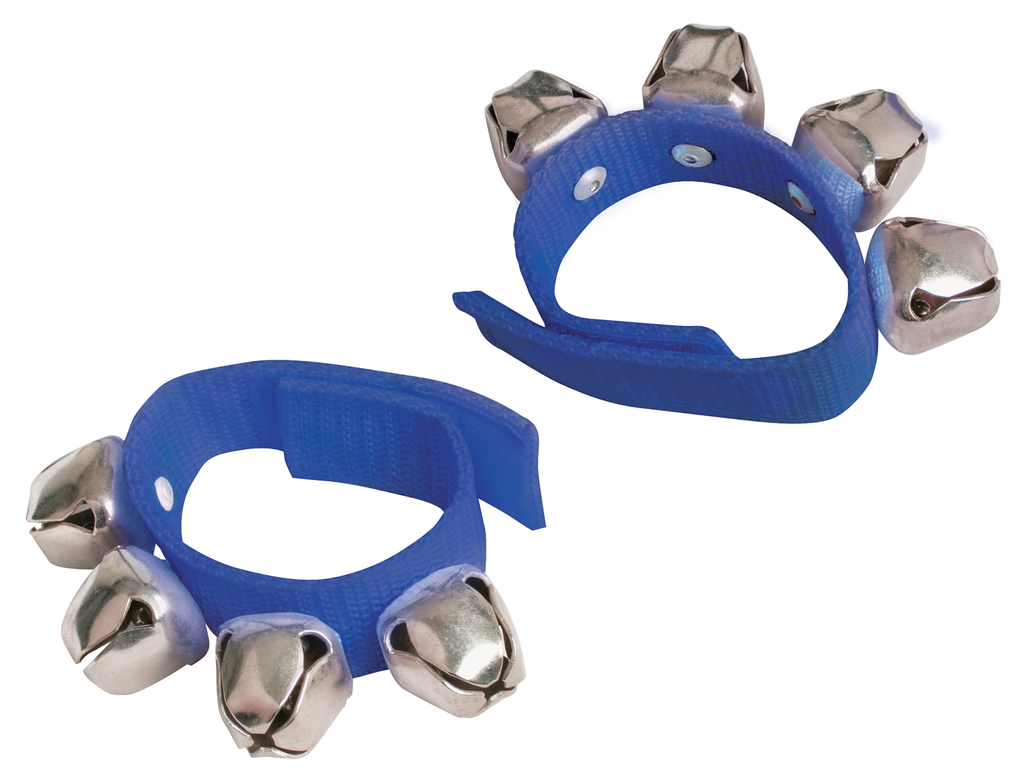 Mano Percussion ED379B Wrist Bells - Blue