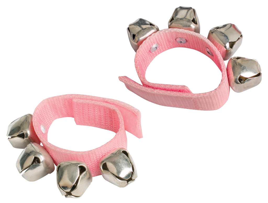 Mano Percussion ED379P Wrist Bells - Pink