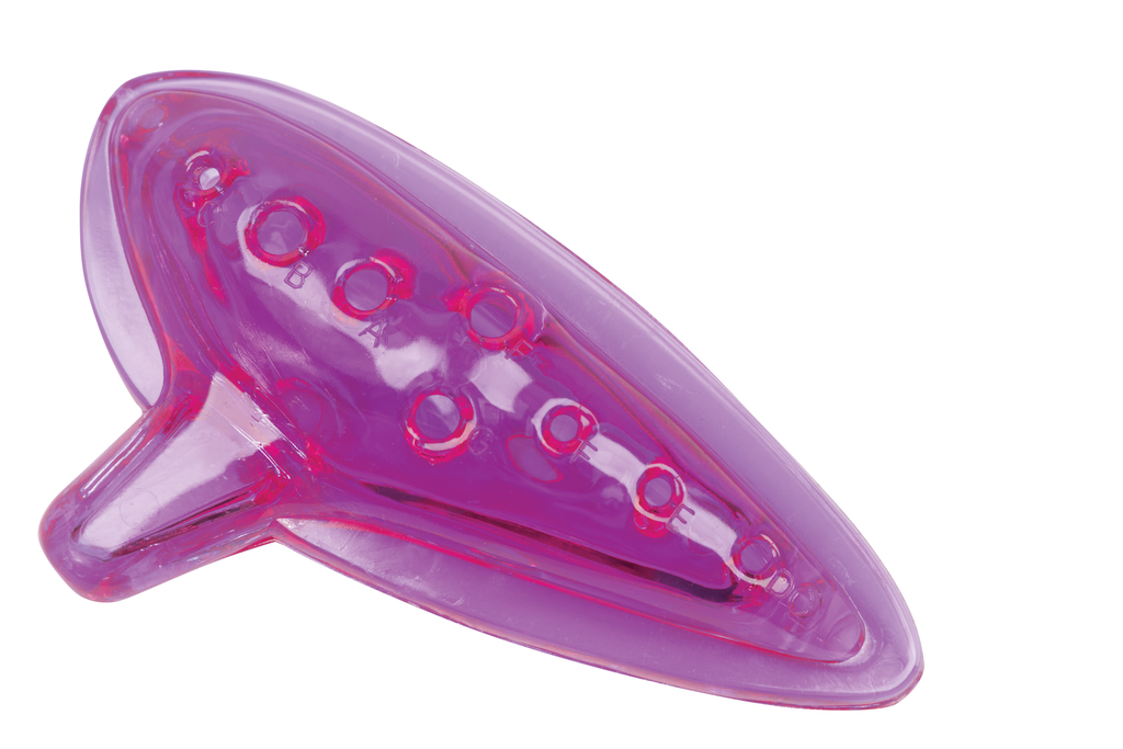 CPK ED422P Plastic Ocarina Key of C - Transparent Purple