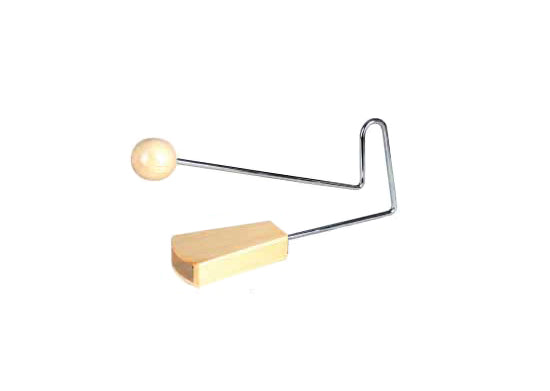 Mano Percussion Vibraslap Metal Handle with Wooden Ends