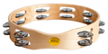 Mano Percussion 10inch Wood Rim 16 Pairs of Jingles Double Row