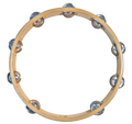 Mano Percussion 12inch Wood Rim 18 Pairs of Jingles Double Row