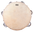 Mano Percussion ED623 8inch Tambourine with 12 pairs of Jingles on Double Row