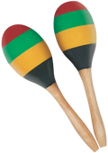 Mano Percussion 9inch Long Wooden Maracas