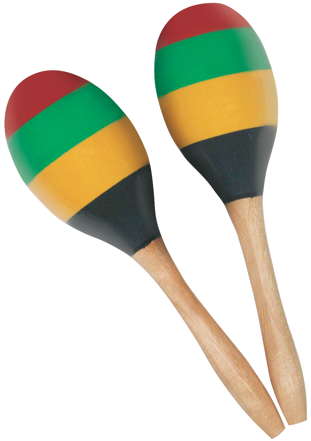Mano Percussion 9inch Long Wooden Maracas