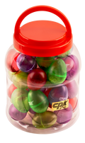 CPK ED800 Plastic Container of Egg Maracas - 40 Pieces