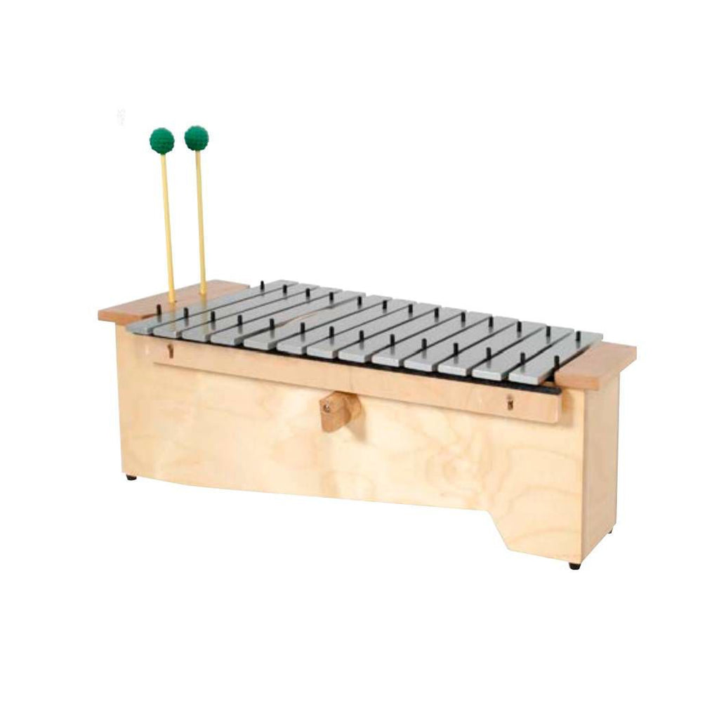 MITELLO Alto Diatonic Metallophone 13 aluminium bars