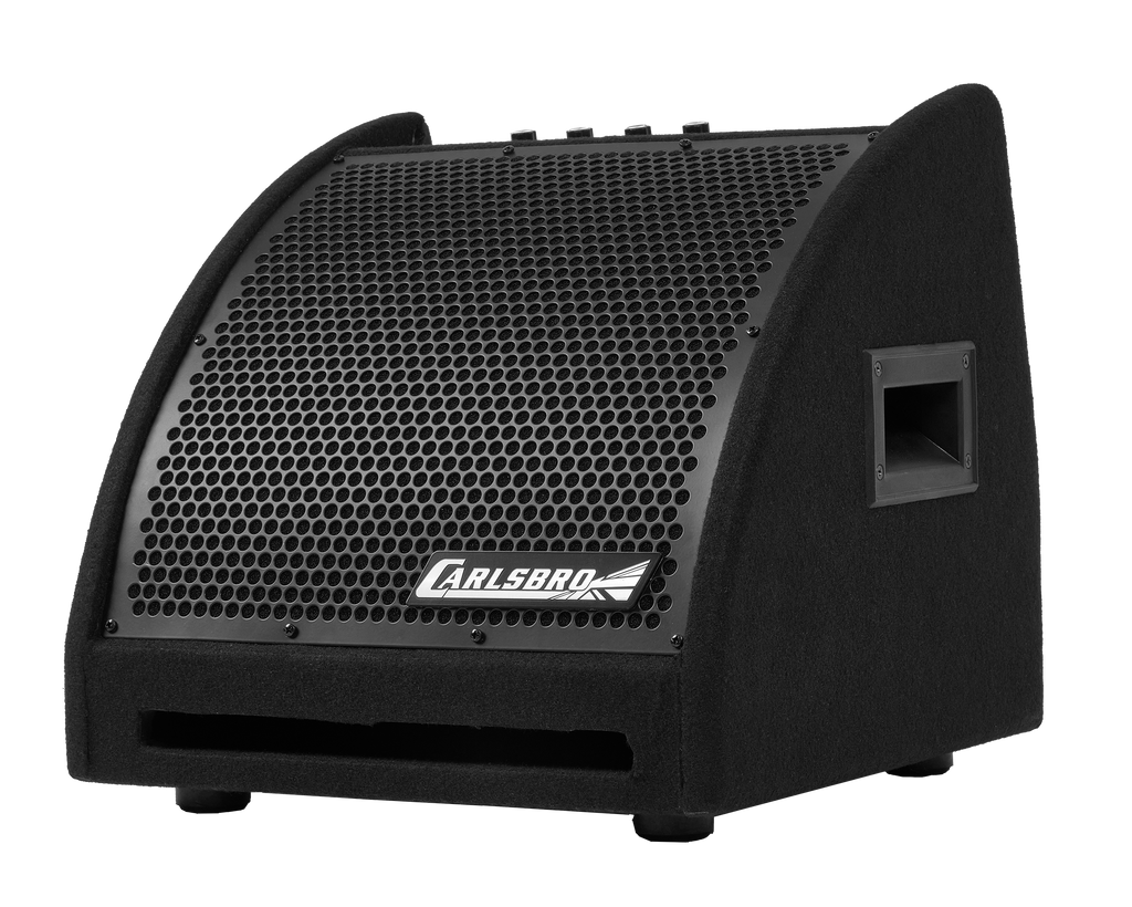 Carlsbro EDA80B drum monitor with Bluetooth connectivity, compact speaker designed for drum amplifiers and stage use.