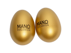 Mano Percussion EDP05G gold egg shaker, hand percussion accessory with a shiny gold finish, ideal for rhythm and musical performance.