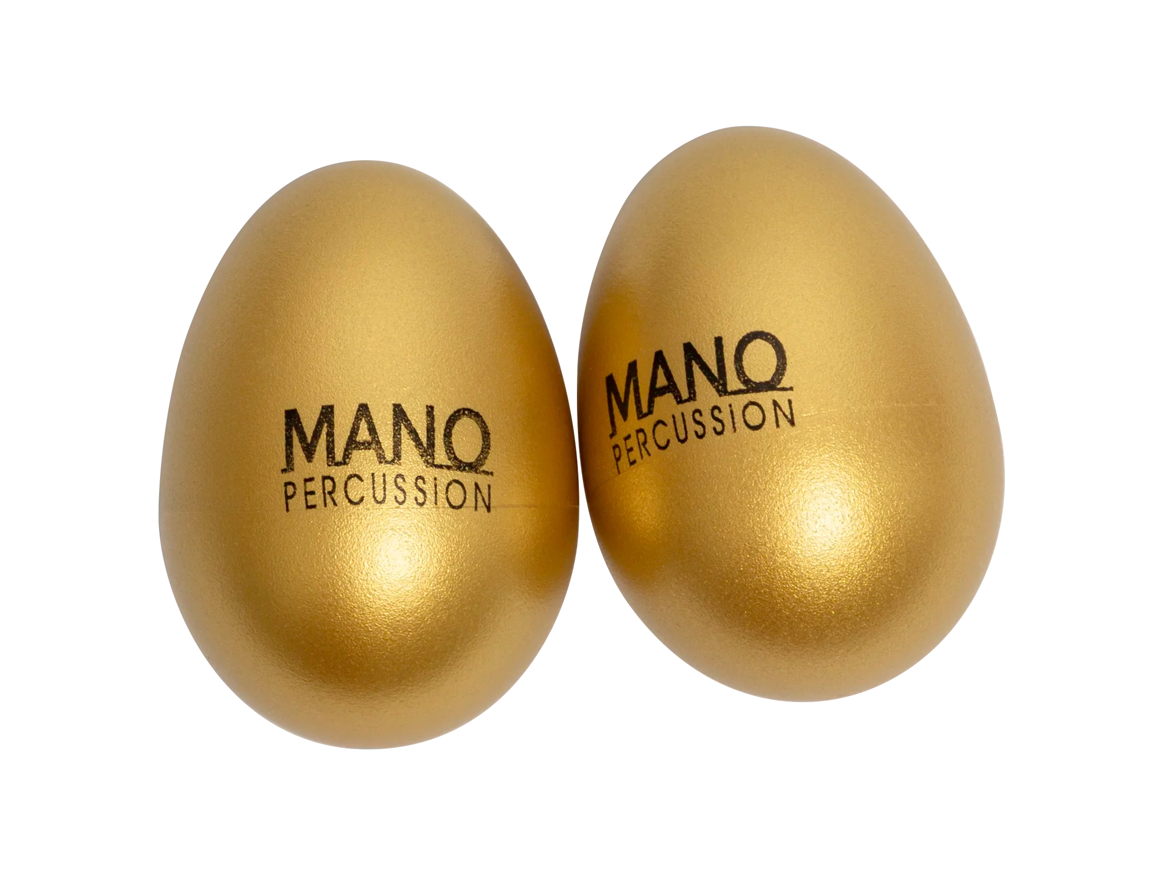 Mano Percussion EDP05G gold egg shaker, hand percussion accessory with a shiny gold finish, ideal for rhythm and musical performance.
