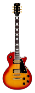 SX EH3CS Deluxe Les Paul Style Electric Guitar in Cherry Sunburst