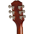 Epiphone J45 Standard EC acoustic guitar in honey burst finish, featuring a dreadnought body and natural wood grain.