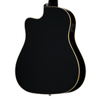 Epiphone J45 Standard EC acoustic guitar in vintage sunburst finish, showing the body, soundhole, and fretboard.