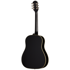 Epiphone J45 Standard acoustic guitar in vintage sunburst finish, showcasing its body, soundhole, and neck details.